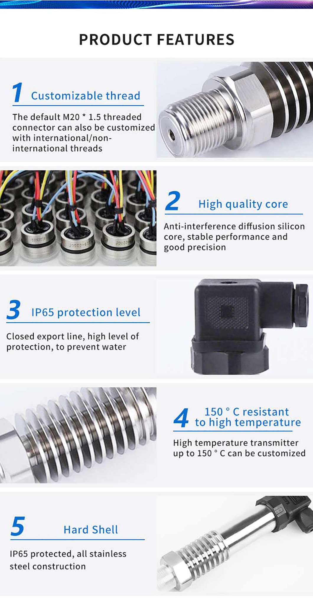 Cost-Effective High Temperature Pressure Transmitter for Wine Processing Industry