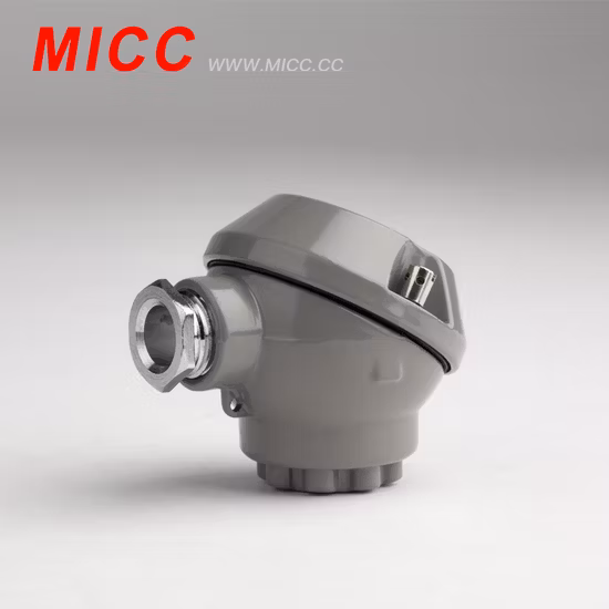 Tête de borne de thermocouple étanche à l'eau à 2 pôles