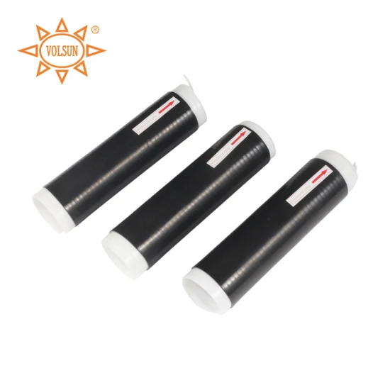 Tube d'étanchéité rétractable à froid en caoutchouc de Silicone étanche IP68 résistant aux UV pour la Protection d'isolation de connecteur RF de câbles